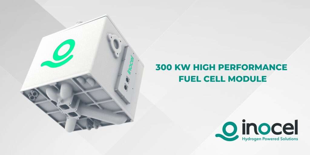 INOCEL announces its 300 kW High Power Z300 Fuel Cell