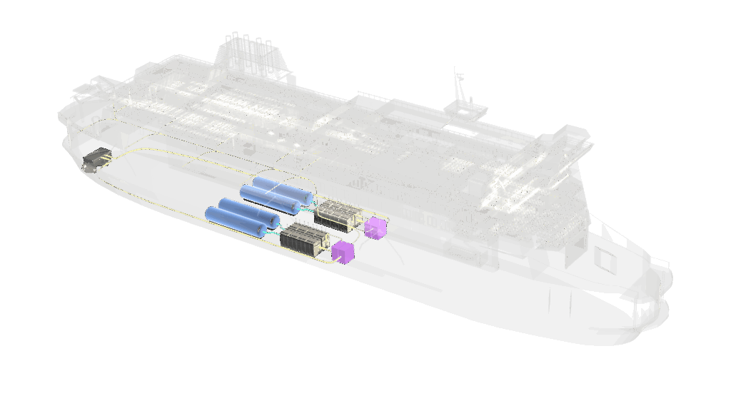 This is for marine technology for using the hydrogen solution